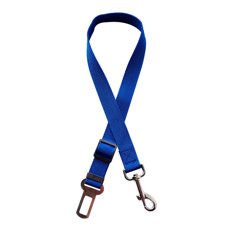 Adjustable Pet Cat Dog Car Seat Belt Pet Seat Vehicle Dog Harness Lead Clip Safety Lever Traction Dog Collars Dogs Accessoires Pets Products - FREE SHIPPING