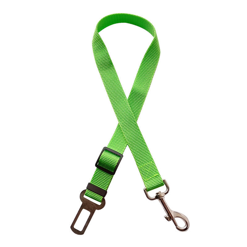 Adjustable Pet Cat Dog Car Seat Belt Pet Seat Vehicle Dog Harness Lead Clip Safety Lever Traction Dog Collars Dogs Accessoires Pets Products - FREE SHIPPING