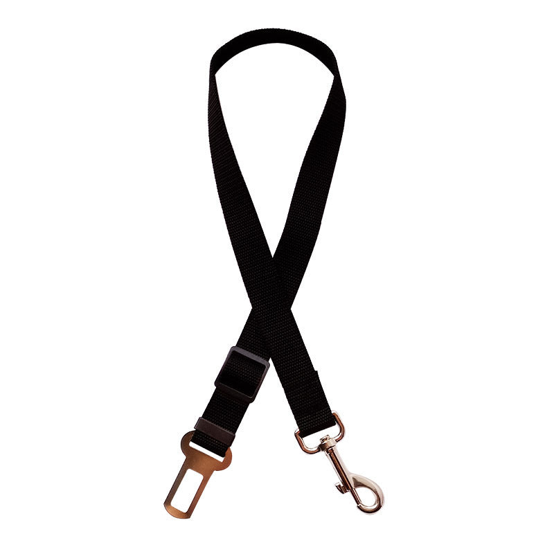Adjustable Pet Cat Dog Car Seat Belt Pet Seat Vehicle Dog Harness Lead Clip Safety Lever Traction Dog Collars Dogs Accessoires Pets Products - FREE SHIPPING