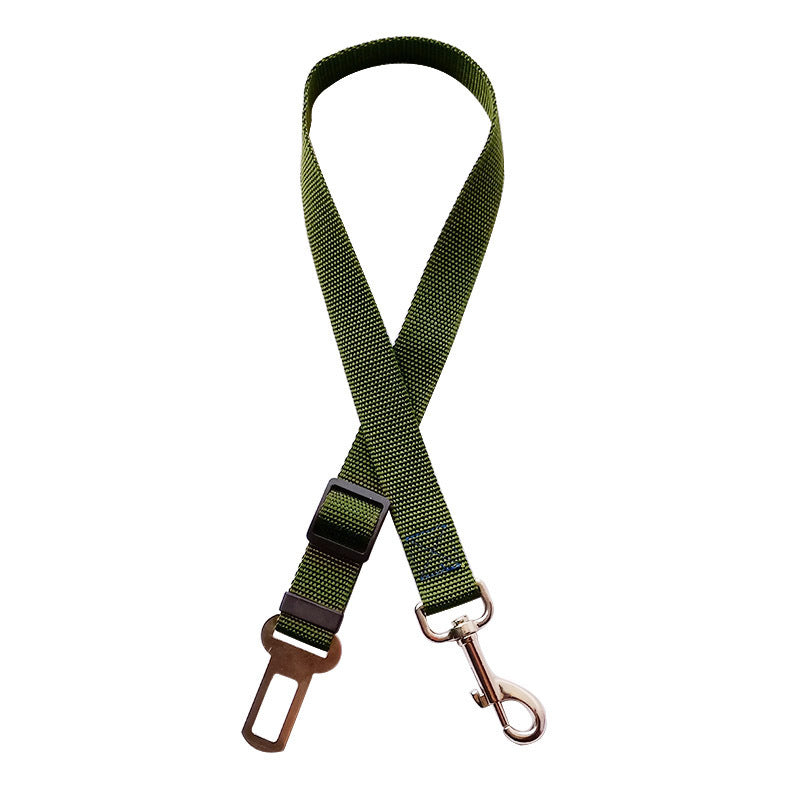 Adjustable Pet Cat Dog Car Seat Belt Pet Seat Vehicle Dog Harness Lead Clip Safety Lever Traction Dog Collars Dogs Accessoires Pets Products - FREE SHIPPING